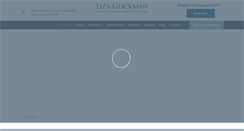 Desktop Screenshot of lizaglickman.com